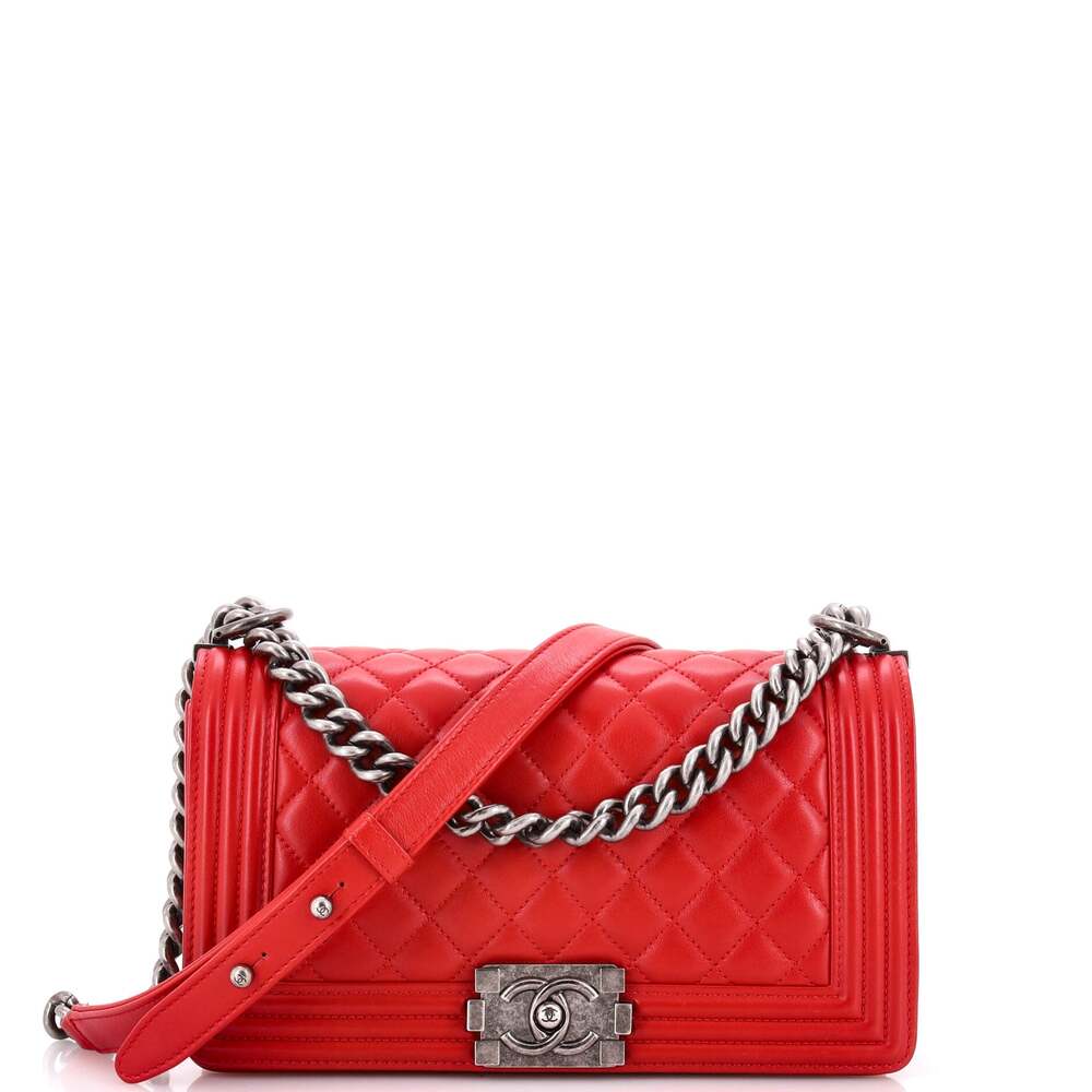 Chanel Boy Flap Bag Quilted Lambskin #270701C25B